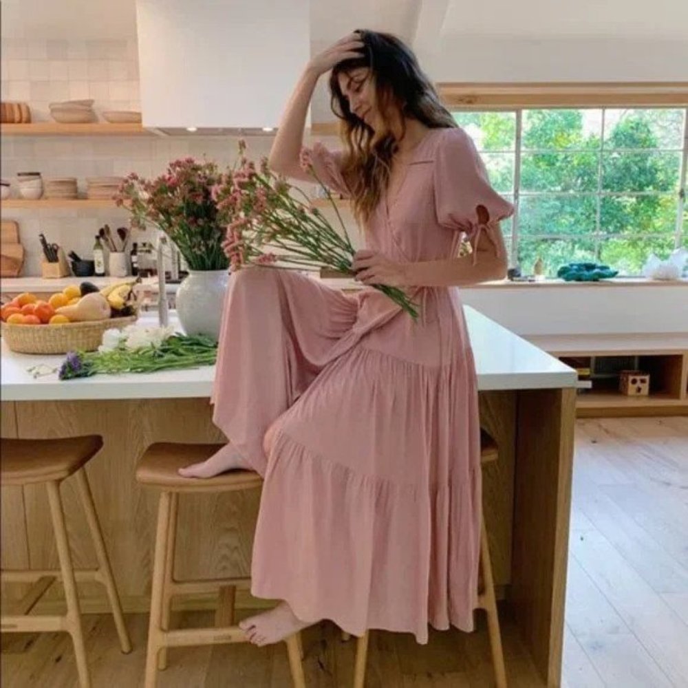 Christy Dawn Augusta Dress in Blush